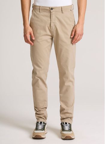Calça Slim Fit Portland Sand John John Masculina 38 / Khaki