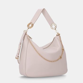 Bolsa Hobo Grande Luz da Lua - 2000792 Panna-panna