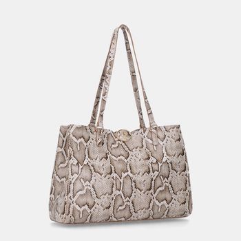 Bolsa Diana Shopping Grande Luz da Lua - 2000751 Panna-panna