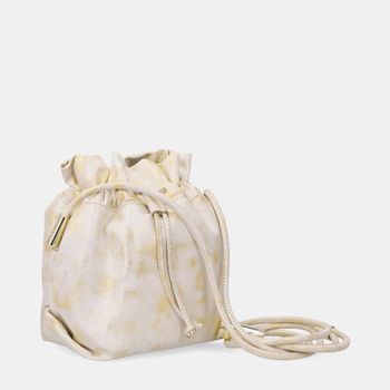 Bolsa Pequena Couro Luz da Lua - 2000343 Ouro