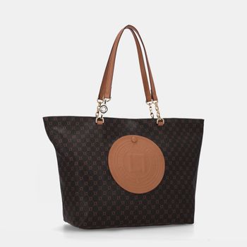 Bolsa Shopping Extra Grande Luz da Lua- 2000789 Mocca-amendoa