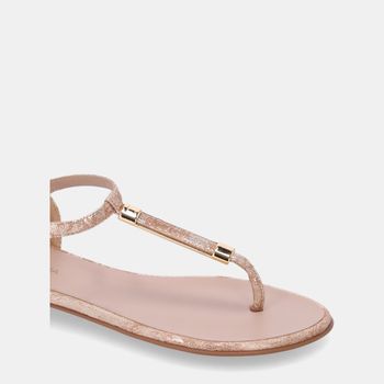 Sandália Rasteira Luz da Lua - 52210870 Ouro