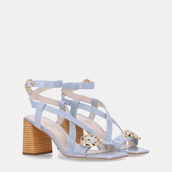 Sandália Salto Luz da Lua - 60830003 34 / Denim