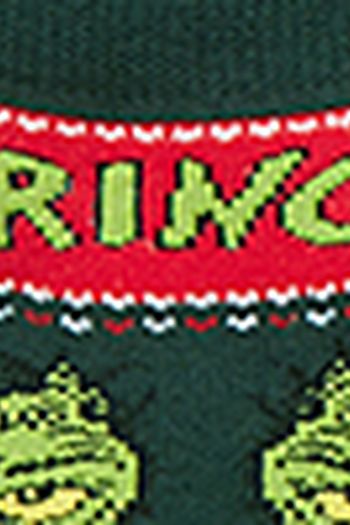 Meias Antiderrapantes The Grinch Dr Seuss Infantil - Verde 25-30 / Verde