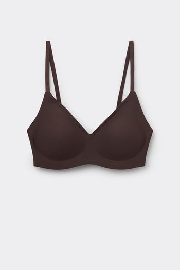 Sutiã Laila Em Microfibra - Marrom P / Marrom