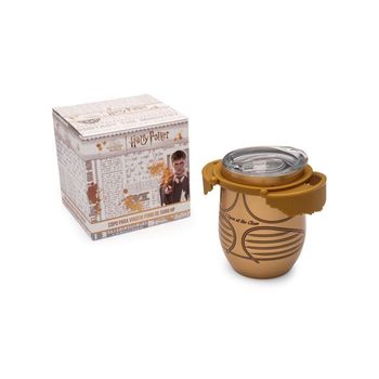 Copo para Viagem com Tampa Pomo de Ouro Único / Amarelo