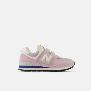Tênis New Balance 574 Infantil Velcro Azul Marinho