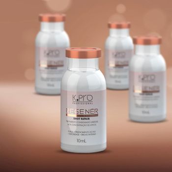 Kit K.Pro Special Silver Ph 5.5 a 6.5 Shampoo Extra Regenér Ampola e Acidificante (4 produtos)