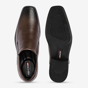 Sapato Social Melnik Ferracini Marrom de Calçar 5280-645I 37 / MARROM | BROWN