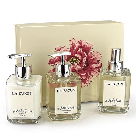 Kit Le Jardin Sucré Lafaçon Caixa Bege Claro