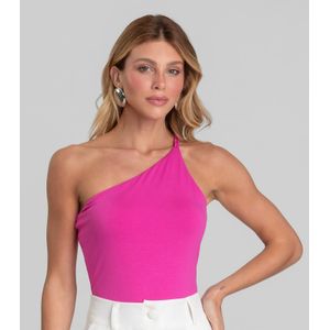 Body Feminino Dianna Alça Trançada Lilás