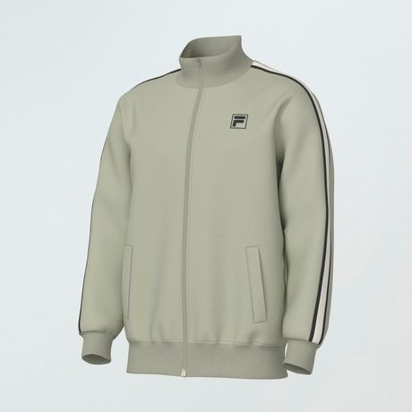 Jaqueta FILA Union Classics Manga Longa Bege Claro