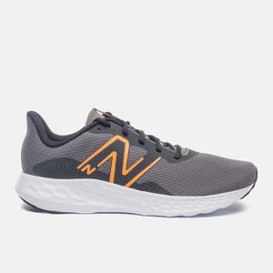 Tênis New Balance 411v3 Masculino Malha Respirável Cinza Escuro