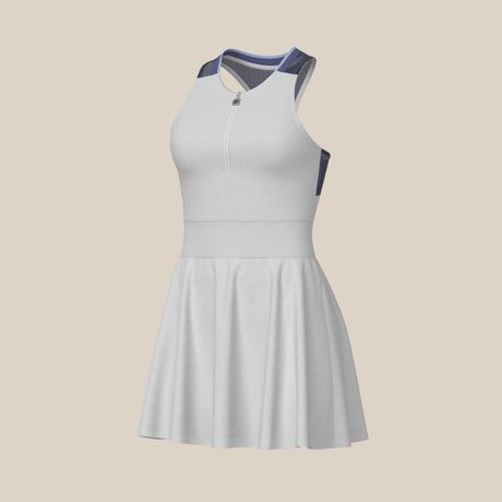 Vestido FILA Match AO Feminino Sem Manga Branco