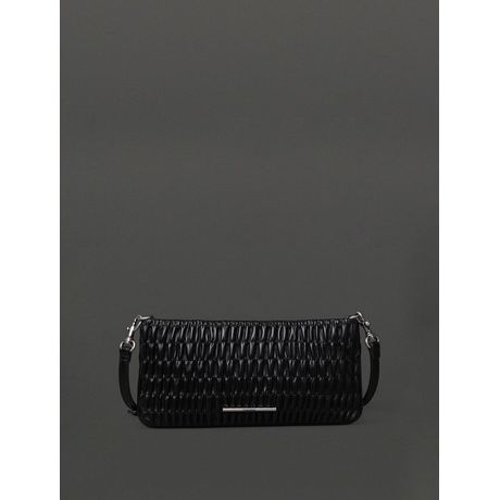 Bolsa Drapeada Feminina Transversal Em Poliuretano Chumbo Calvin Klein Jeans