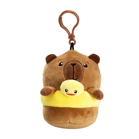Chaveiro Pelúcia Capivara Flutualdo Com Bóia Imaginarium