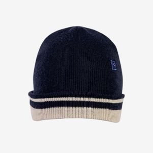 Gorro Fila Sport Life Unissex Tricô Canelado Azul Marinho