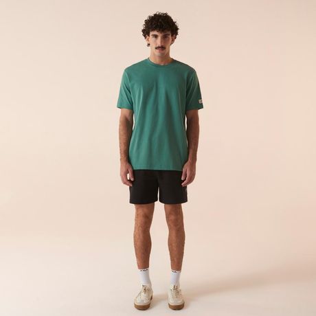 Bermuda Fila Comfort Cargo Moletom Sem Felpa Preto