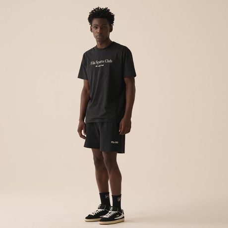 Shorts Fila Comfort 1911 Union Malha Chumbo