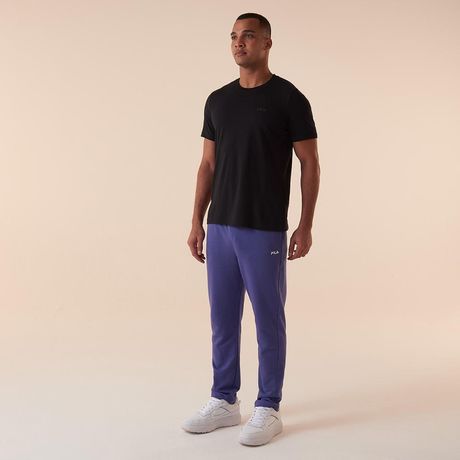 Calça Fila Jogger Moletom Azul Royal