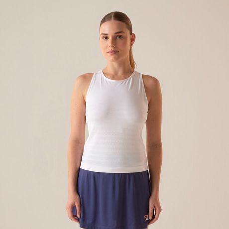 Regata Fila Ace Seamless Tank Larga Branca