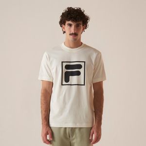 Camiseta FILA Comfort F-Box Union Classics Masculina Manga Curta Branco