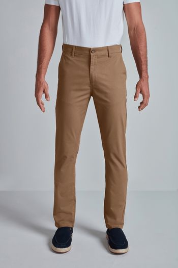 Calça Chino Slim Fit - Khaki 48 / KHAKI