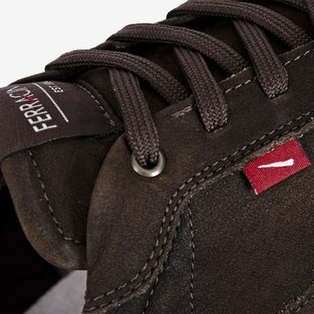 Sneaker Masculino Couro Lancy Ferracini 7958-683B 39 / MARROM | BROWN