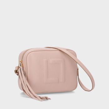 Bolsa Tiracolo Pequena New Ridge Bege - 10004962 UN