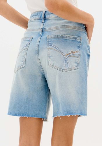Bermuda Jeans Comfort Cintura Alta 40 / A0004