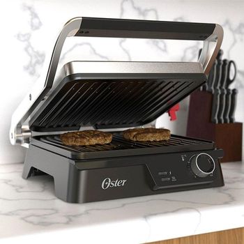 Grill Elétrico Oster Multiuso OGRL610 INOX / 220V