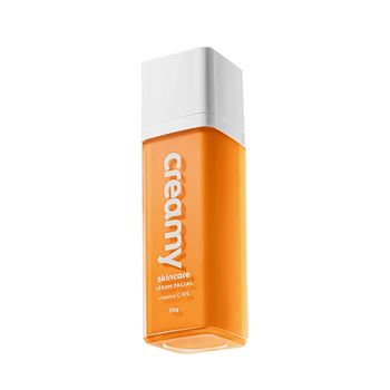 Kit Creamy Skincare Vitamina C Tranexâmico Hidratante Calming Cream Protetor Facial FPS60 (4 produtos)