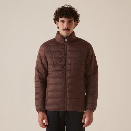 Jaqueta FILA Touch Light Masculina Acolchoada Manga Longa Caramelo