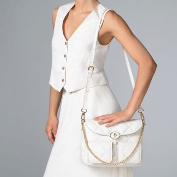 Bolsa Satchel Média Saara Panna - 2000697 UN