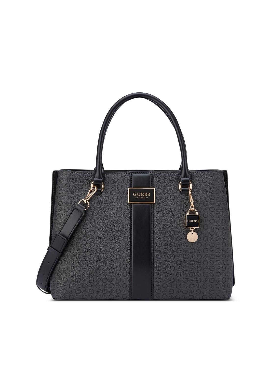 Graellsia　isabellae　92mm 2頭限り Bolsa de Mão Isabella Satchel Cinza Escuro Guess - Privalia