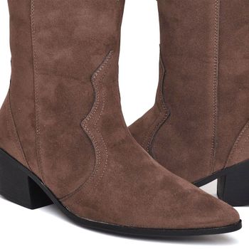 Bota Country Feminina DUBUY 1703FG 34 / Marrom