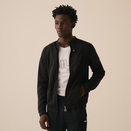 Jaqueta FILA Ricky Masculina Manga Longa Preto