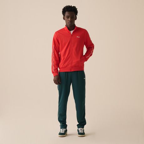 Agasalho FILA Letter Icon Masculino Malha Flow Manga Longa Laranja