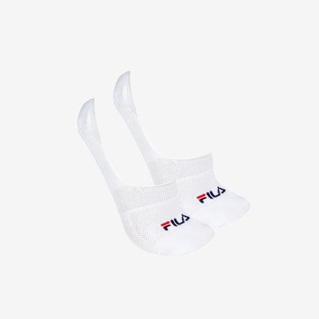 Tripack Fila Invisible Unisex Sapatilha Sola Atoalhada Branco