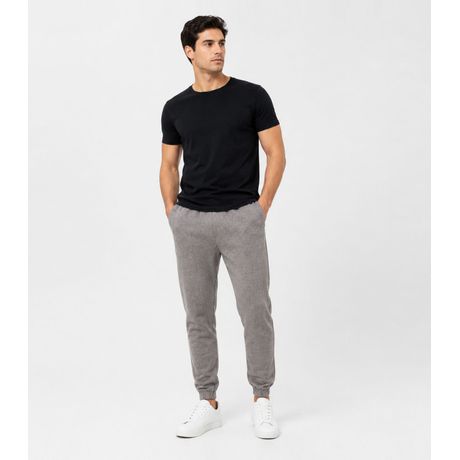 Calça Jooger Masculina Moletom Peluciado Select Cinza
