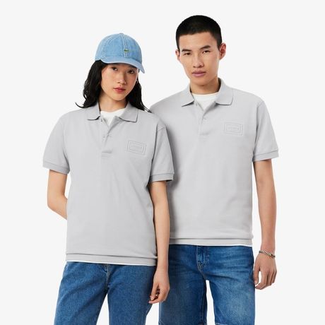 Camisa Polo Lacoste Masculino Estampa Relevo Clássica