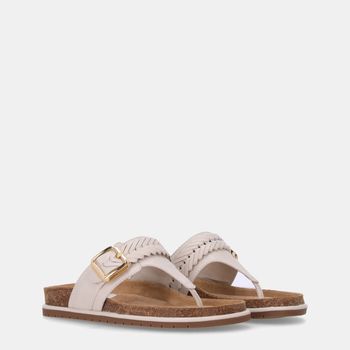 Chinelo Couro Saara Panna E Saara Panna - 80600014 34