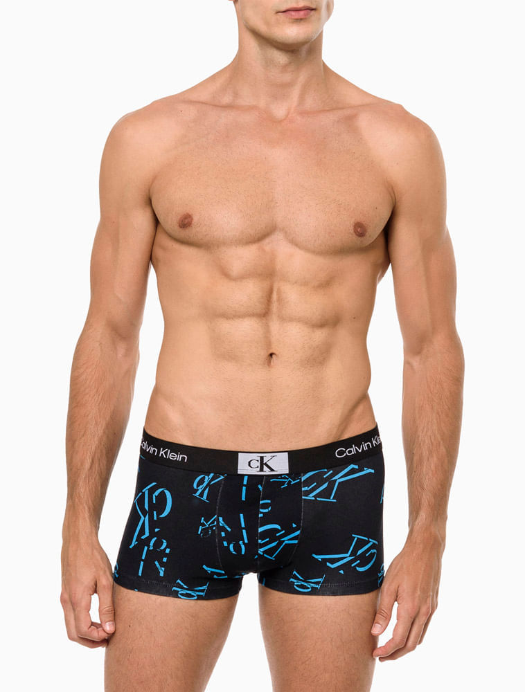 Cueca Low Rise Trunk 1996 Print Dance Floor Calvin Klein Underwear