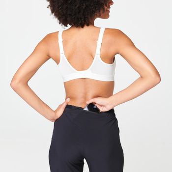 Calça Feminina de Corrida Run Dry Kalenji P / Preto