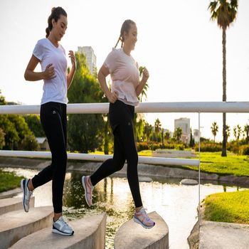 Calça Feminina de Corrida Run Dry Kalenji P / Preto
