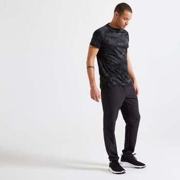 Calça Masculina Academia 120 Domyos 3G / Preto