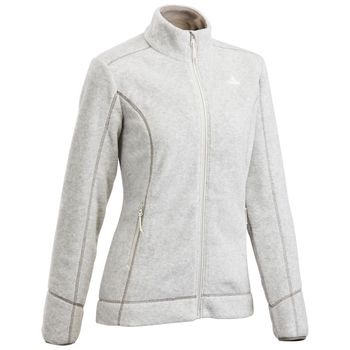 Blusa Fleece Feminina com Ziper MH120 GG / Cinza