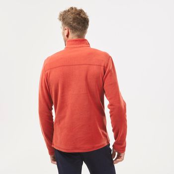 Blusa Fleece Masculina de Trilha Mh100 Quechua G / laranja