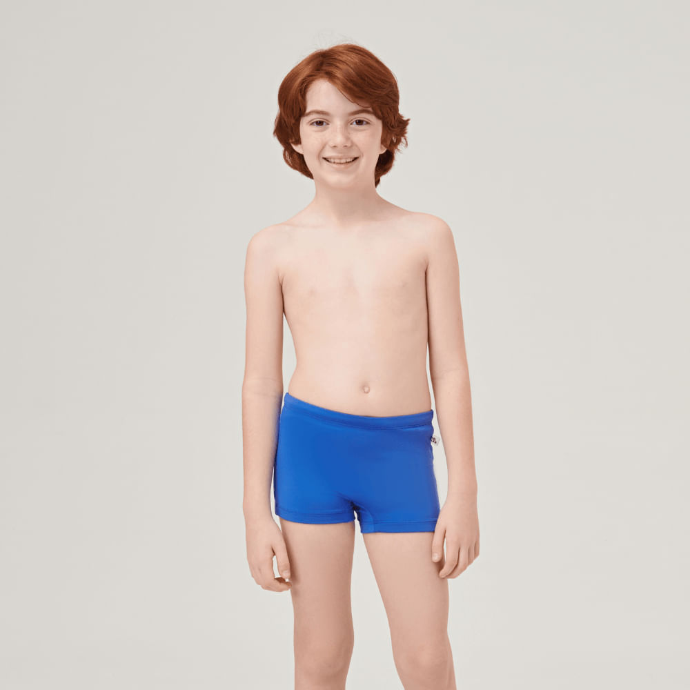 Sunga UV Infantil Com Proteção Solar  Azul Bic