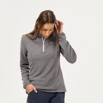 Blusa Fleece Feminina MH100 Cinza PP / Cinza